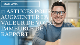 11 astuces pour augmenter la valeur de votre immeuble de rapport