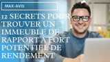 12 secrets pour trouver un immeuble de rapport à fort potentiel de rendement