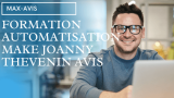 Formation automatisation Make Joanny Thevenin avis