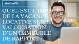 Quel est l’impact de la vacance locative sur la valorisation d’un immeuble de rapport ?
